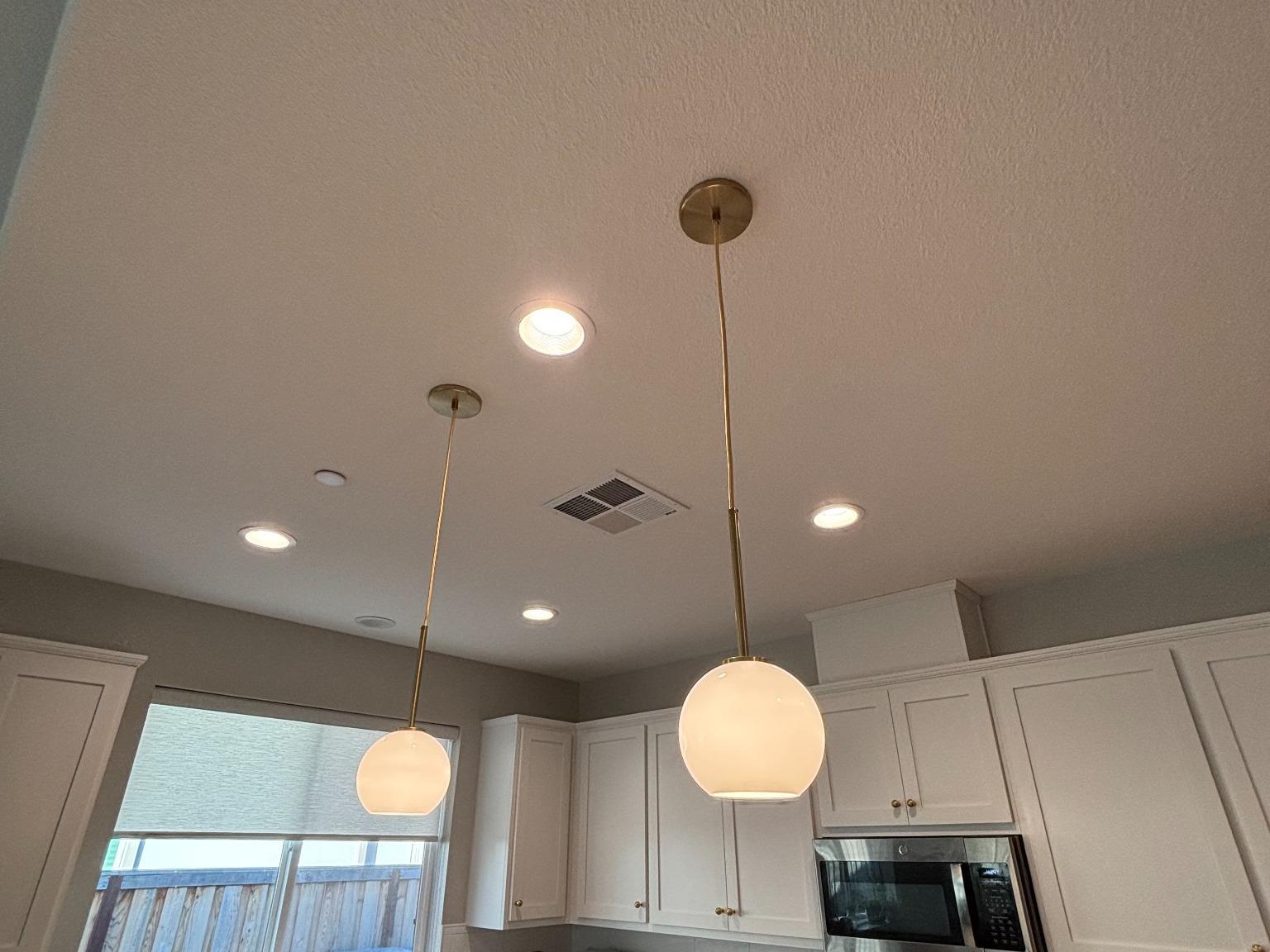 Kitchen pendant lights